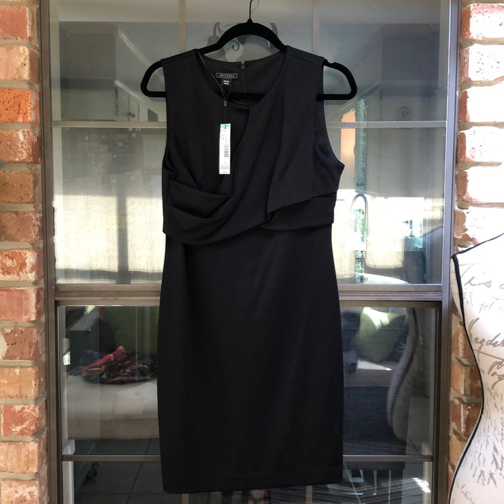 🌈 NWT LBD black dress